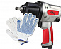Пневмогайковерт ударный IW900 1/2 дюйма Fubag + Перчатки хозяйственные
