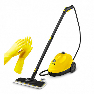 Пароочиститель KARCHER SC 2 EasyFix + латексные хозяйственные перчатки