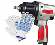 Пневмогайковерт ударный IW900 1/2 дюйма Fubag + Перчатки хозяйственные
