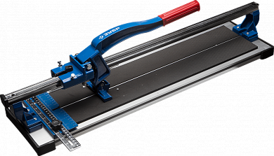 Плиткорез профессиональный ЗУБР ЭКСПЕРТ на подшипниках, монорельс, усиленная платформа, 600мм