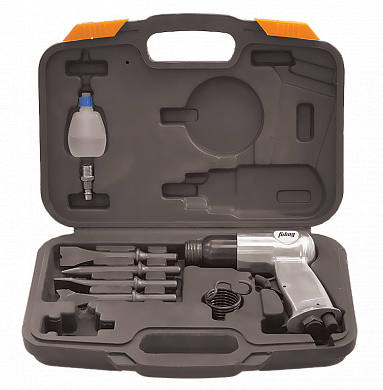 Пневмодолото HRS4500 с набором в кейсе Fubag