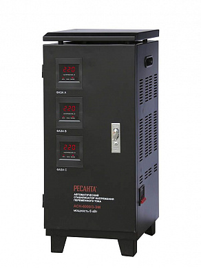 Стабилизатор АСН-6000/3-ЭМ Ресанта