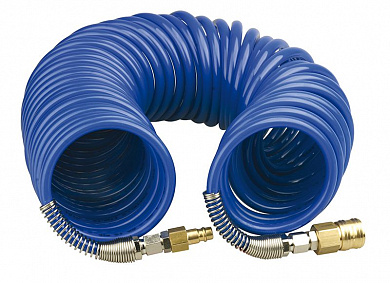Шланг спиральный с фитингами рапид полиуретан 15бар FUBAG