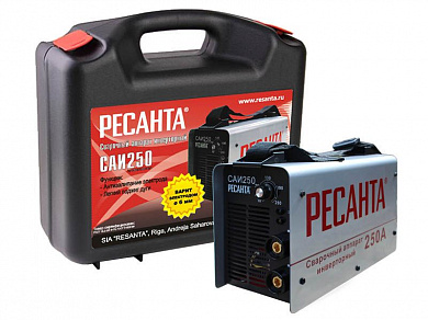 Сварочный инвертор САИ-250 в кейсе Ресанта