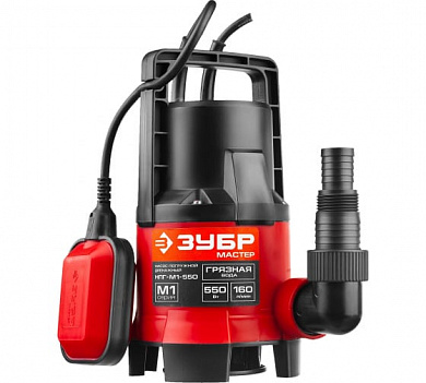 Дренажный насос для грязной воды ЗУБР НПГ-М1-550
