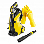 Мойка высокого давления Karcher K5 Premium Full Control Plus + латексные хозяйственные перчатки