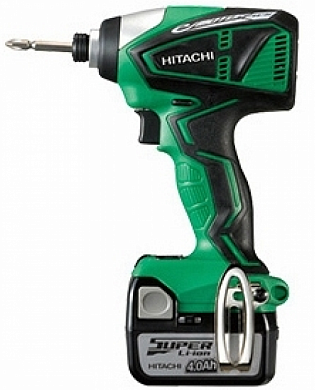 Ударный Аккумуляторный шуруповерт WH14DBEL-RW HITACHI
