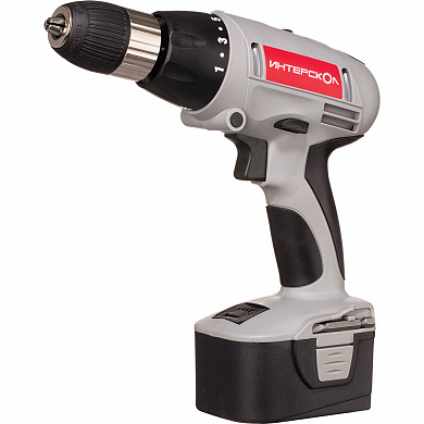 Аккумуляторная дрель-шуруповерт ДА-14,4ЭР (2 аккум., 2Ач) Интерскол