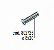 Комплект метизов AI M 8x20 100шт. BLUE WELD