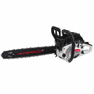 Пила цепная бензиномоторная ПЦБ-18/52Л Интерскол