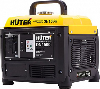 Инверторный бензогенератор DN1500i Huter