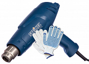 Термовоздуходувка (фен строительный) HL 1620 S в кейсе Steinel + Перчатки хозяйственные