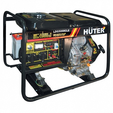 Электрогенератор LDG5000CLE Huter