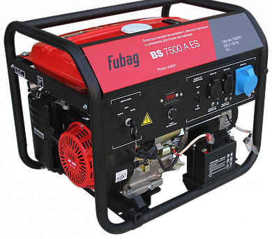 Бензиновая электростанция BS 7500 A ES Fubag