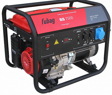 Бензиновая электростанция BS 7500 Fubag