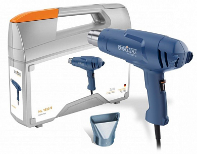 Термовоздуходувка (фен строительный) HL 1620 S в кейсе Steinel