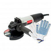 Угловая шлифовальная машина УШМ-125/700 Интерскол + Перчатки хозяйственные