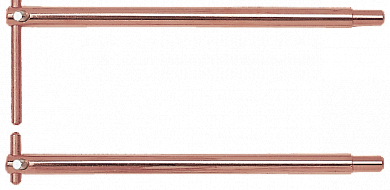 Пара консолей 803017 с электродами  Blue Weld