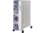 Масляный радиатор ОМ-12НВ с тепловентилятором Ресанта