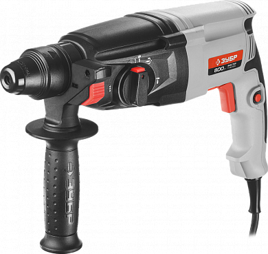 Перфоратор SDS-plus ЗУБР П-26-800 в кейсе