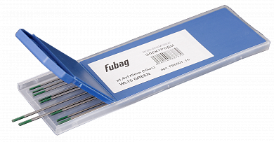Вольфрамовые электроды D1.6x175мм (green) WP (10 шт.) FUBAG