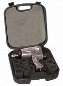 Пневмогайковерт ударный IWS680 3/3  дюйма с набором в кейсе Fubag