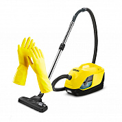 Пылесос Karcher DS 6 (1.195-220.0) + латексные хозяйственные перчатки