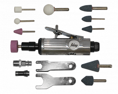 Пневмошлифмашина прямая GL25000 с набором Fubag