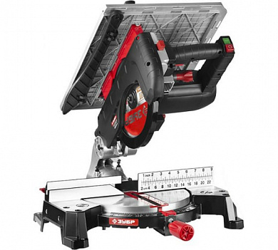 Пила торцовочная комбинированная ЗУБР  ЗПТК-255-1800