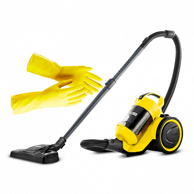 Пылесос Karcher VC 3 + латексные хозяйственные перчатки