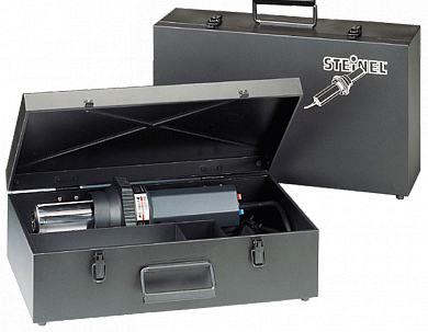 Термовоздуходувка HG 5000 E (3400W  бесщеточный 20-600°C 150-800 л/мин сегментная ЖК-индикация) пласт. кейс Steinel