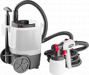 Краскопульт (краскораспылитель) электрический ЗУБР КПЭ-750, HVLP, 0.8л