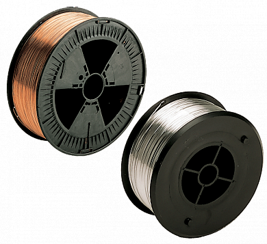 Омеднённая проволока D=0,8 мм , 5,0 кг  Blue Weld