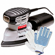 Машинка шлифовальная плоская ИНТЕРСКОЛ ПШМ-32/130 + Перчатки хозяйственные